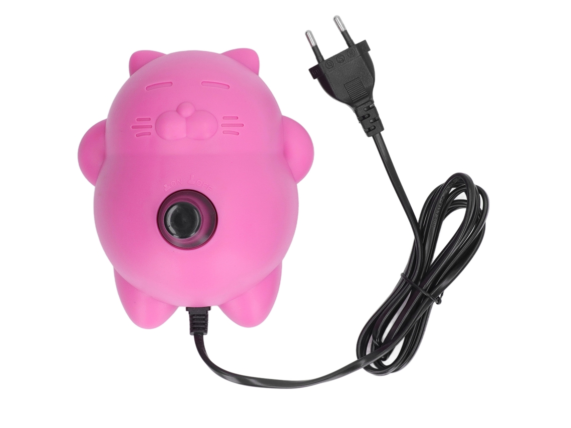 Bomba Eléctrica Para Globos Com Aparência Rosa Bonita, Inflador Rápido E Eficiente, Plugue Eu 220-240v