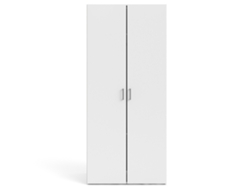 Ropero Space 2 Portas (77,6 x 175,4 x 49,5 cm - Blanco)