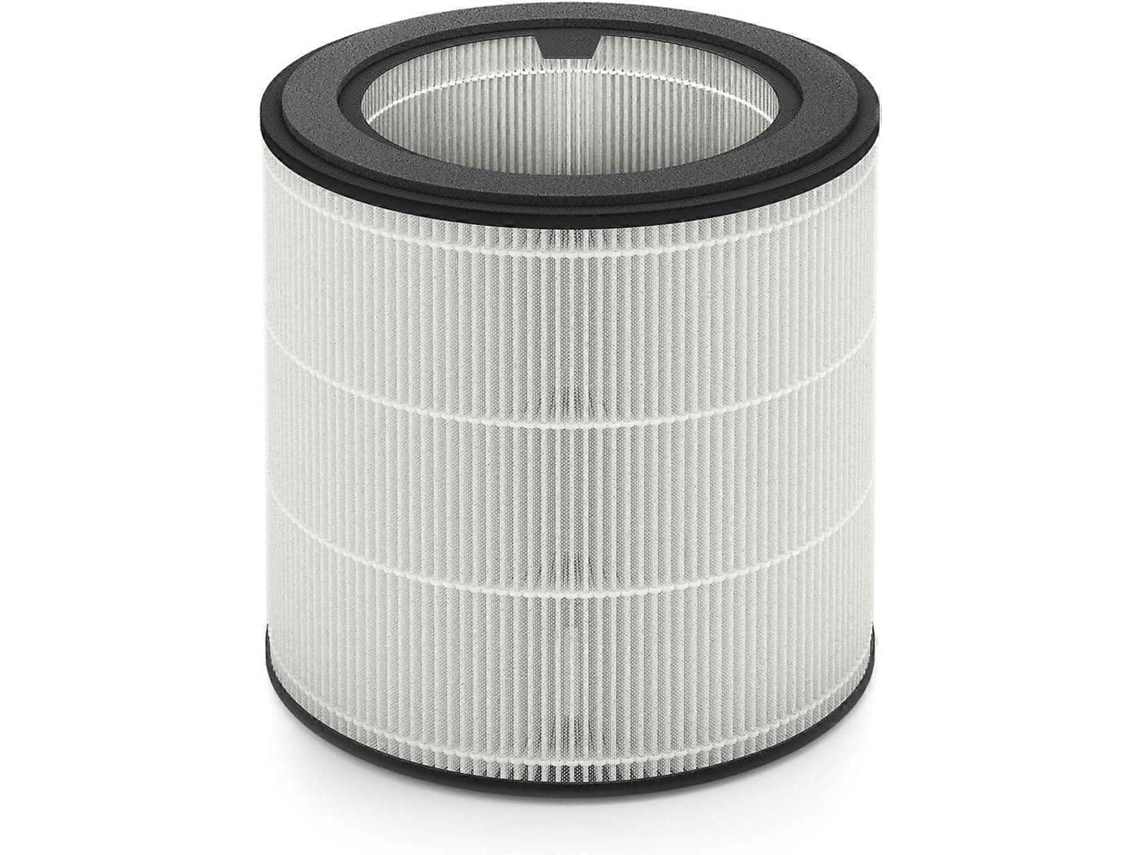 Filtro de repuesto para purificador de aire compatible con AC0820/30. Elimina gérmenes, polvo y alérgenos. Chenilla plateada (FY0194/30).