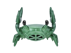 Soporte Para Teléfono Móvil 2 En 1 Con Altavoz Bluetooth, Diseño De Cangrejo, Sonido Envolvente De 360 Grados, Color Verde.