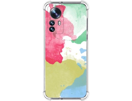 Carcasa para Xiaomi 12 Pro 5G TUMUNDOSMARTPHONE Dibujos Antigolpes Acuarela 02 Multicolor