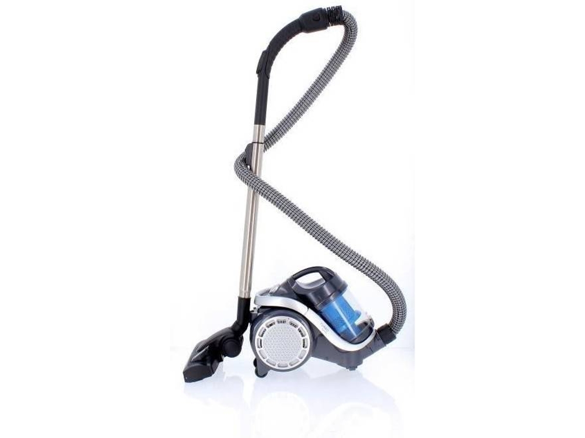 Aspiradora sin Bolsa EZICLEAN Turbo One (72 dB - 2 L - Gris)