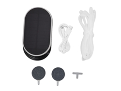 Bomba de oxígeno solar de bajo ruido para acuarios, 5 V, 1 W