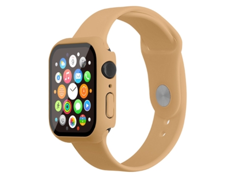 Correa de Silicona talla S/M para Apple Watch Series 7 41mm - marrón nuez