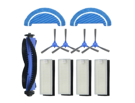 Cepillo principal Cepillo Lateral filtro Hepa fregona repuesto para Cecotec Conga 1790 Ultra repuestos de aspiradora robótica