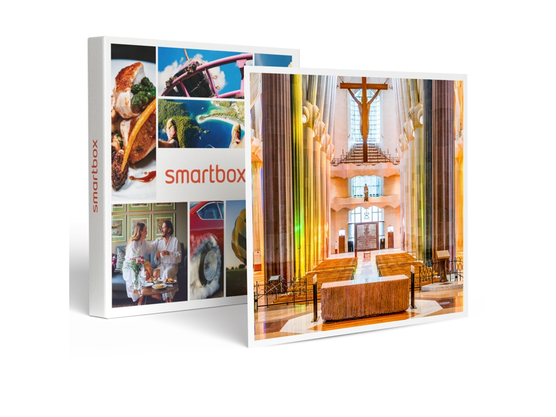 Caja Regalo SMARTBOX Visita a la Sagrada Familia: 2 entradas de adulto y 2 de niño con audioguía y acceso a la torre