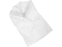 Blusa De Médico Para Niños Y Niñas, Manga Larga, Tejido De Poliéster Y Algodón, Talla