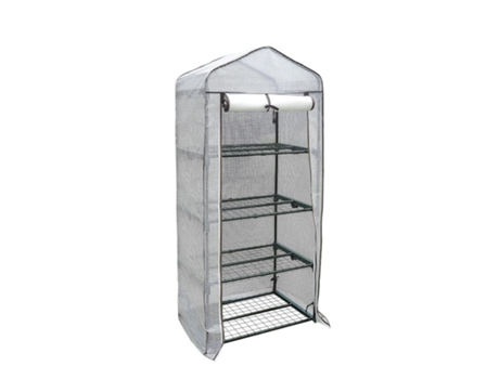 Invernadero portatil pvc 4 niveles 157 cm.