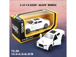 Coche De Juguete A Escala 1/43, Modelo Realista De Aleación Con Mecanismo De Retroceso, Juguete Para Niños.