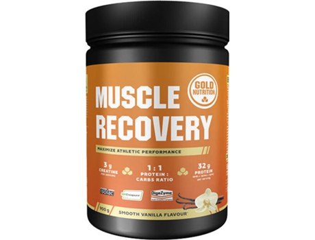 Proteína Whey GOLDNUTRITION Muscle Recovery Vanilla (Polvo Soluble - 900 gr)