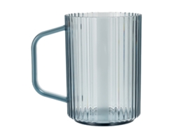 Vaso Multifuncional De Plástico Transparente Para Cepillos De Dientes, Ideal Para Un Uso Cómodo En El Baño.