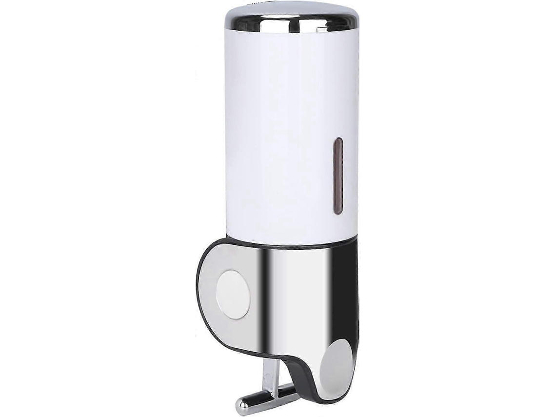 Dispensador de jabón líquido y champú Rosewell de 500 ml para baño familiar, color negro