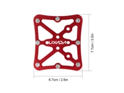 2026-adaptador De Plataforma Universal Para Pedales Clip-in Lixada, Aluminio, Antideslizante, Accesorio De Ciclismo