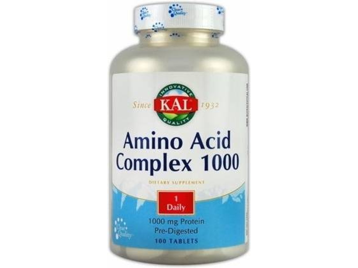 Té KAL Amino Acid Complex (100 tabletes de 1000mg)