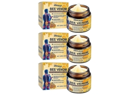 Crema Terapéutica Con Veneno De Abeja Para La Artritis. Alivia El Dolor De Cuello, Espalda, Rodillas Y Manos. 60 G.