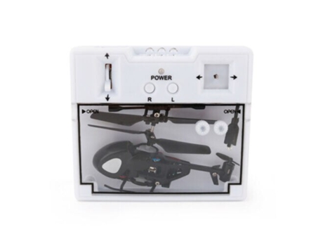 Aviones de Control Remoto Mini Rc Helicóptero Radio Micro Controlador Niños Negro