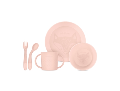 Vajilla Infantil Redonda Meal Set Candy MINILAND