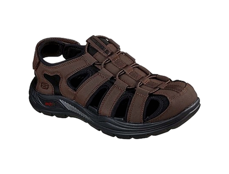 Sandalias de Hombre SKECHERS Arch Fit Motley Sd Sintetico Marrón (40)