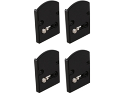 Soporte De Lente 4x Para Placa De Liberación De Cámara 410pl, Sistema De Liberación 405 410 Rc4 - Negro