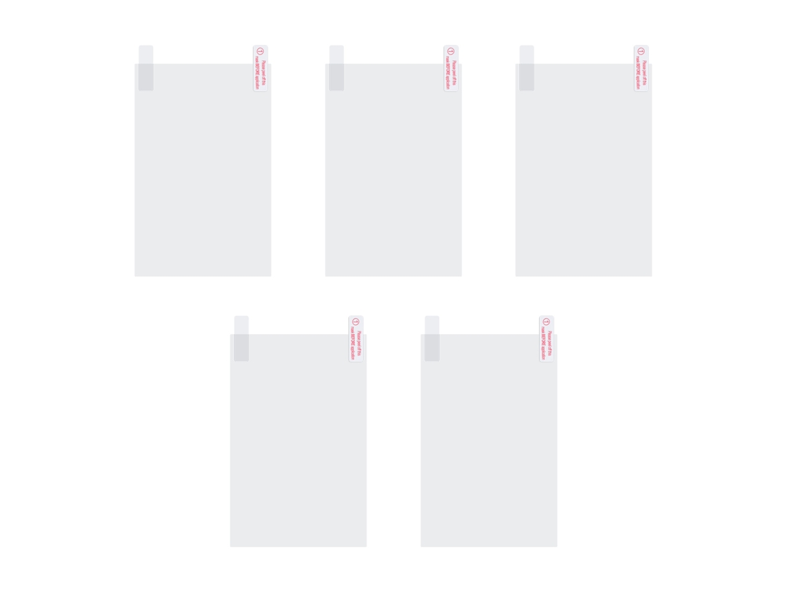 5 protectores de pantalla de 6,23 pulgadas para impresora 3D Photon Mono 4K
