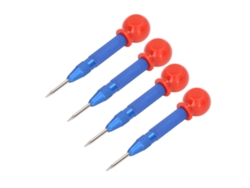 Conjunto De Punzones Centrales Automáticos Para Metal Madera Vidrio Ventanas Herramienta Manual 5in Azul
