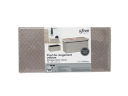 5five - puff doble plegable mix n modul velourlin