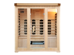 Sauna CONCEPT U Narvik 5 Plazas (Marrón - Madera - 175x135x190 cm)