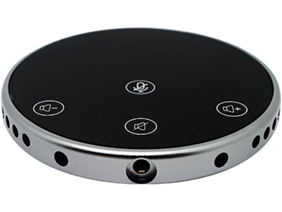 Micrófono De Mesa Omnidireccional Con Pantalla Táctil, Conector De Audio Usb De 3,5 Mm, Apto Para Llamadas Desde Pc.
