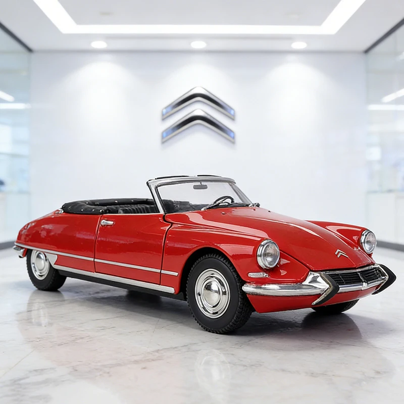 (rojo) Coches De Juguete Y Maquetas De Aleación Fundida A Presión A Escala 1:24