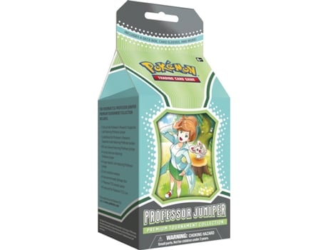 Juego de Cartas POKEMON Pkm Professor Juniper Premium Tournament Collection