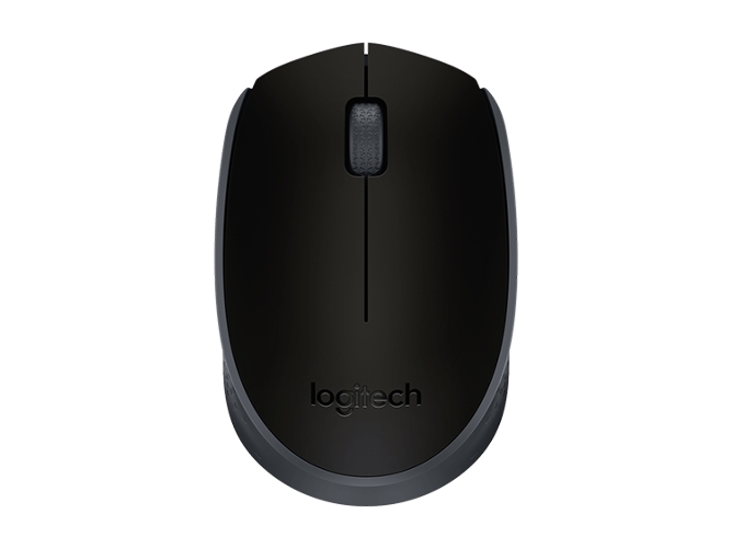 Ratón LOGITECH M171 (Inalámbrico - Casual - 1000 dpi - Negro)