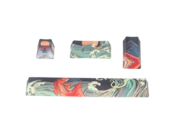 Keycaps Personalizadas De Pbt Estilo Gamer Cores Vivas Peças De Substituição Para Teclados Mecânicos Diy