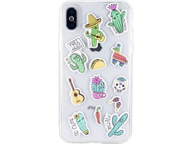 Carcasa iPhone 6, 6s, 7, 8 BENJAMINS Stickers Multicolor