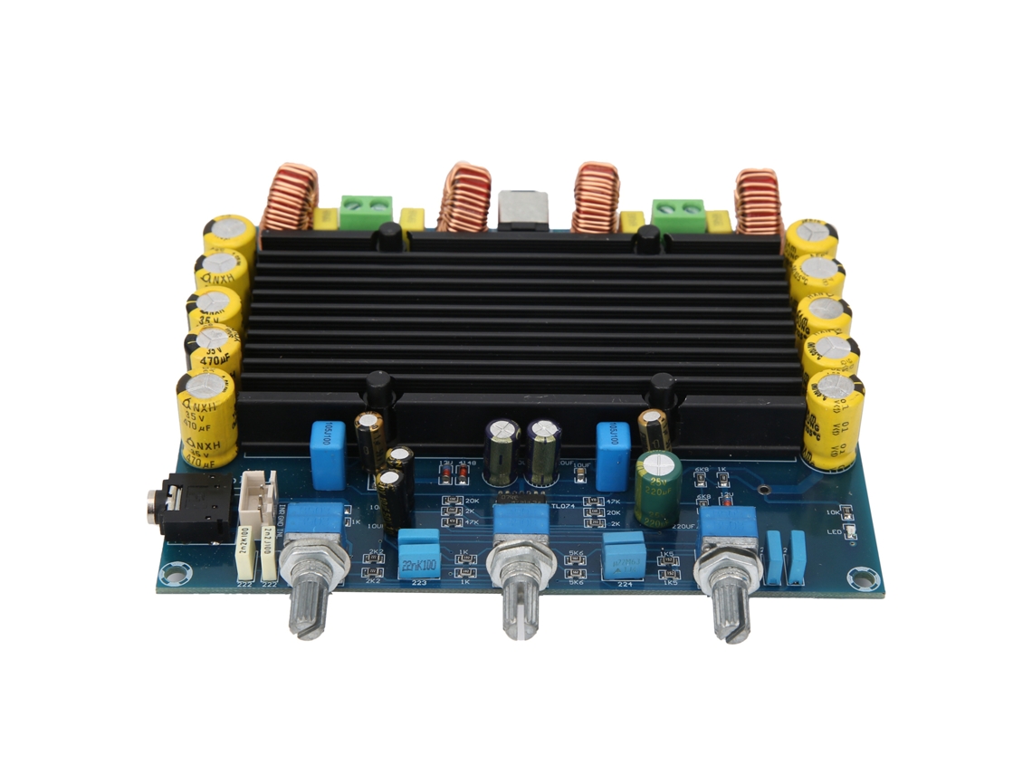 Placa De Amplificador De Potencia Digital Tpa3116 Módulo De Audio 200w Componente Electrónico 50ma