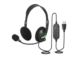 Auriculares SAMURIIRON Auricular Usb con Micrófono Cancelador de Ruido para Computadora Samuriiron