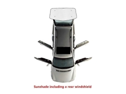 Parasol Para Porsche Macan 2014-2020 Turbo Gts Protector Solar Frontal Y Trasero Accesorio Coche Parabrisas Trasero