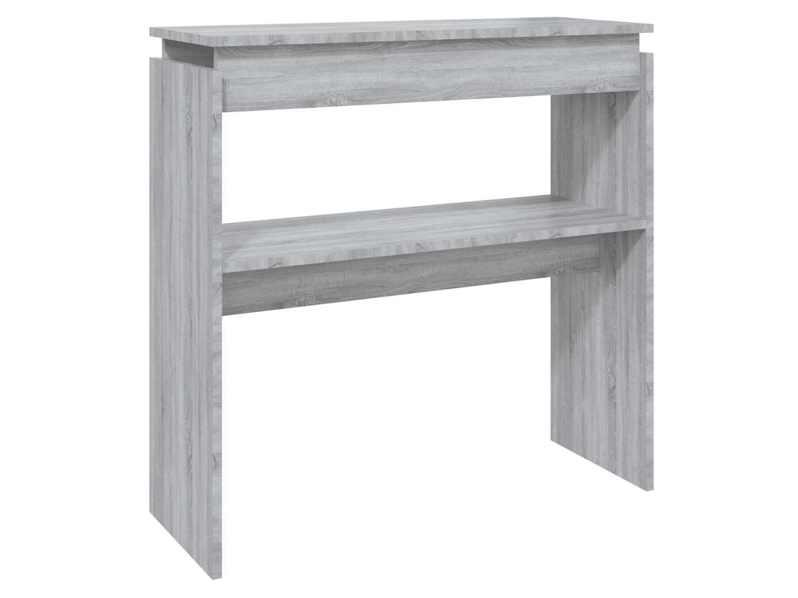 Consola en madera gris Sonoma MAISON EXCLUSIVE (80x30x80 cm)