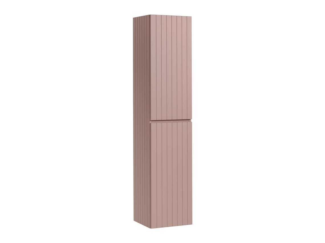 Armario Alto FURNLUX Iconic (Rosa, Madera Contrachapada - 35X33X160 Cm)