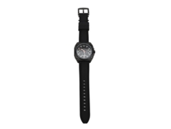 Reloj De Cuarzo Multifuncional Para Hombre, Resistente Al Agua, Con Correa De Silicona, Estilo Casual Y Cronógrafo.