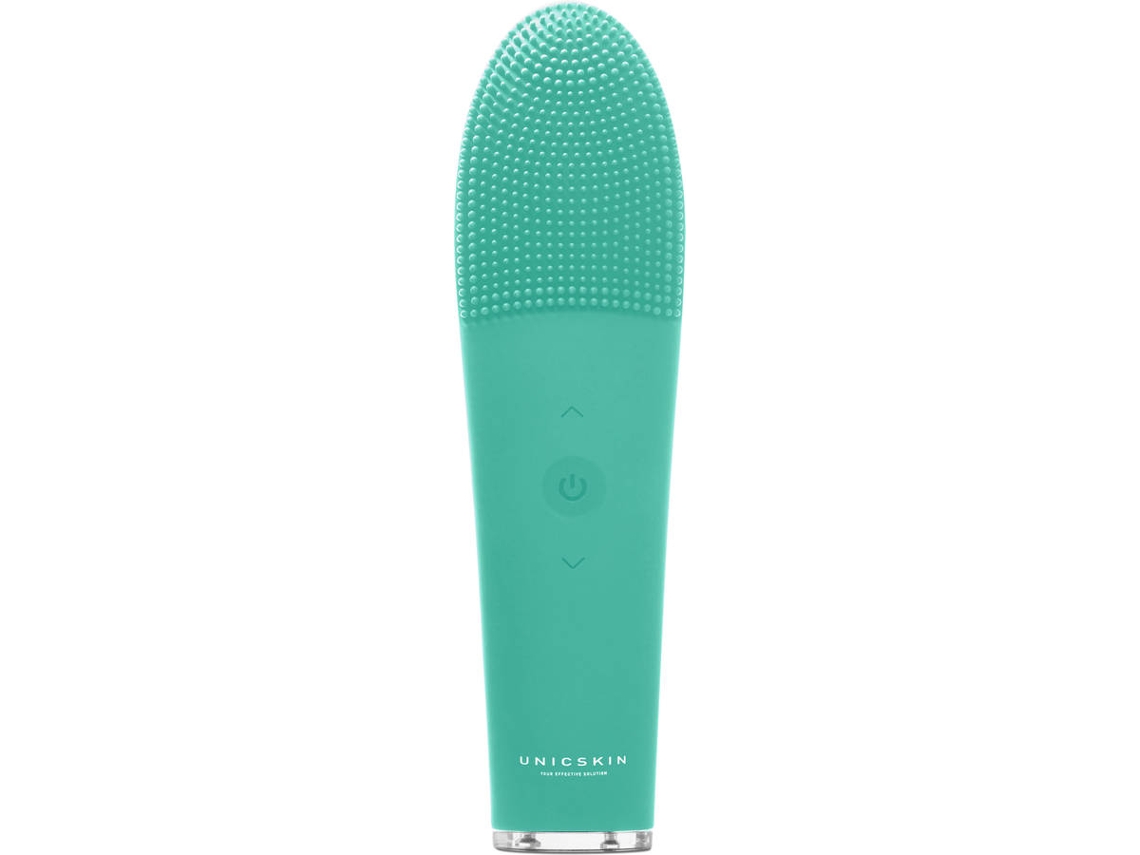 Cepillo de limpieza facial UNICSKIN Unic Thermo-Sonic 2.0 Verde