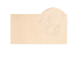 Alfombra BELIANI Gharo de Poliéster Beige 80x150