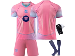 Camisa Especial Rosa Do Barcelona 2526 Personalizável (não Oficial) M (170cm-175cm)
