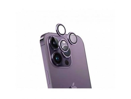 Protector de Lente para iPhone 14/14 Pro Max/14 Pro FORCE GLASS Morado