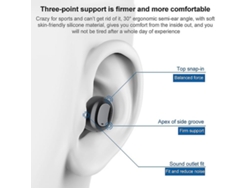 Auriculares Bluetooth True Wireless YDCY Auricular