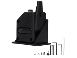 Extrusor doble de engranajes mejorado, robusto y duradero para piezas de impresoras 3D - Negro