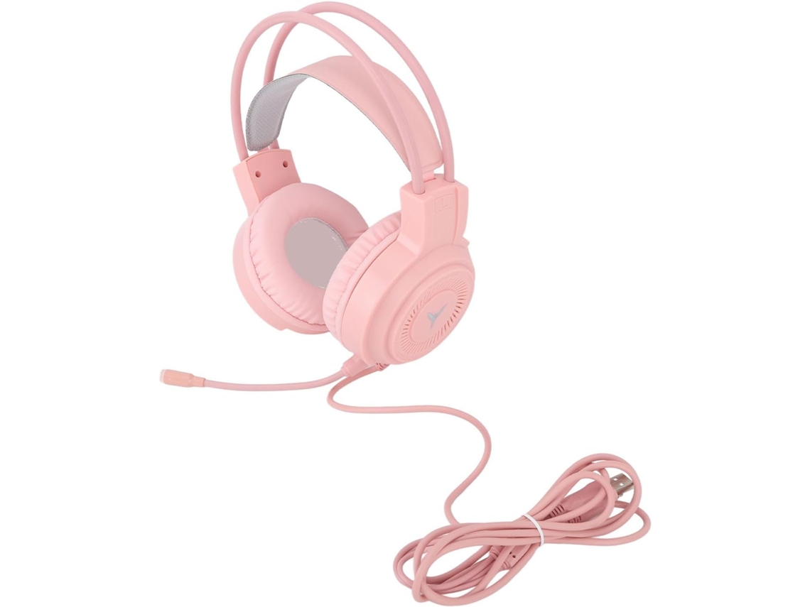 Auriculares Para Juegos Con Iluminación Rgb, Sonido Envolvente De 7.1 Canales, Conexión Usb Con Cable Y Doble Conector De 3,5 Mm.