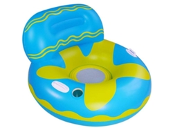 2026-colchón Flotante Inflable Para Adultos Con Respaldo Y Brazo, Hamaca Flotante Para Piscina Y Playa Azul