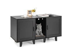Mueble para TV de madera de 3 piezas NORTHIO
