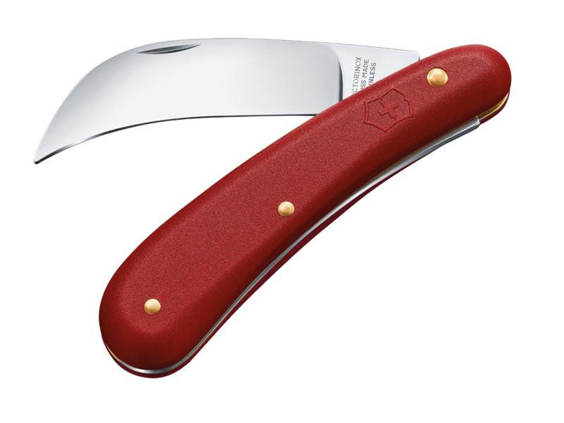 Cuchillo VICTORINOX   1.9301  Serpette  11Cm  Lame Large Rojo
