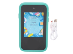 Teléfono Móvil De Juguete Inteligente Para Niños, 2,8 Pulgadas, Con Pantalla Táctil, Cámara, Reproductor Mp3/mp4, Verde.